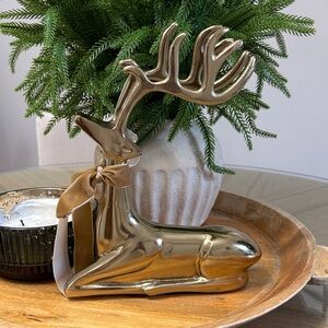 Gold Reindeer